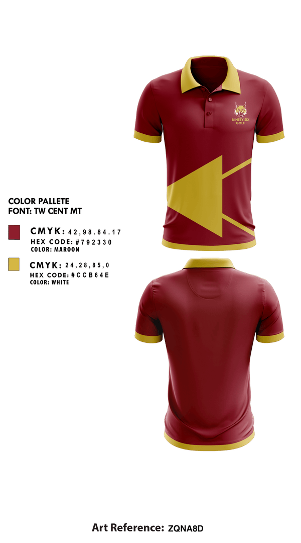 Short Sleeve Performance Polo, Ninety Six High School Golf, Golf, Teamtime, Team time, sublimation, custom sports apparel, team uniforms, spirit wear, spiritwear, sports uniforms, custom shirts, team store, custom team store, fundraiser sports, apparel fundraiser