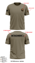Detachment 1 27221981 Old School Cotton Feel Shirt - 33