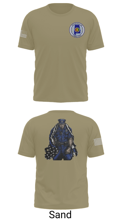 Alabama Department of Corrections 68414517 Old School Cotton Feel Shirt - 86