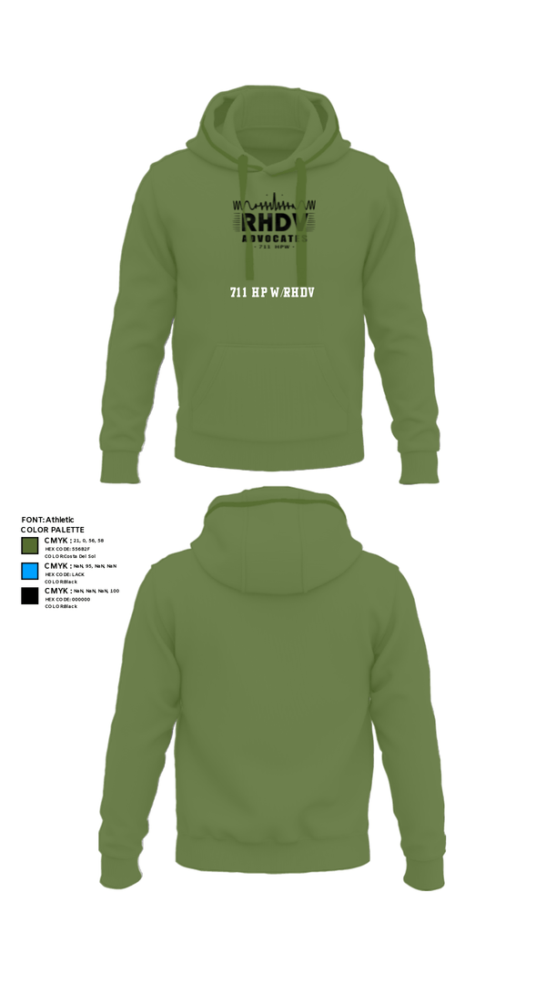 Hoodie, 711 HPW/RHDV, Army, Teamtime, Team time, sublimation, custom sports apparel, team uniforms, spirit wear, spiritwear, sports uniforms, custom shirts, team store, custom team store, fundraiser sports, apparel fundraiser