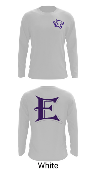 Long Sleeve Performance Shirt, Elgin High School Volleyball, Women's Volleyball, Teamtime, Team time, sublimation, custom sports apparel, team uniforms, spirit wear, spiritwear, sports uniforms, custom shirts, team store, custom team store, fundraiser sports, apparel fundraiser