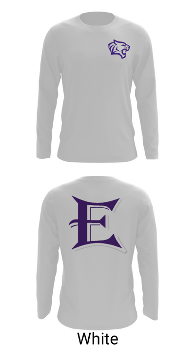 Elgin High School Volleyball 88554303 Long Sleeve Performance Shirt - 7