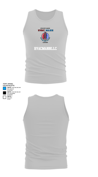 Tank Top, Hvacmannllc, , Teamtime, Team time, sublimation, custom sports apparel, team uniforms, spirit wear, spiritwear, sports uniforms, custom shirts, team store, custom team store, fundraiser sports, apparel fundraiser