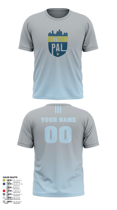 Detroit PAL 49573768 Short Sleeve Performance Shirt - 10