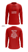 Columbiana High School Basketball 83089115 Long Sleeve Performance Shirt - 40 (1)