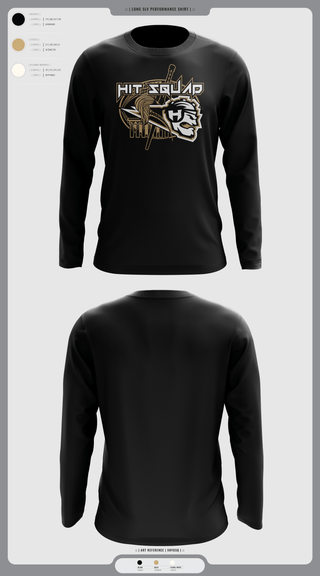 Long Sleeve Performance Shirt, San Jose Hitsquad, , Teamtime, Team time, sublimation, custom sports apparel, team uniforms, spirit wear, spiritwear, sports uniforms, custom shirts, team store, custom team store, fundraiser sports, apparel fundraiser