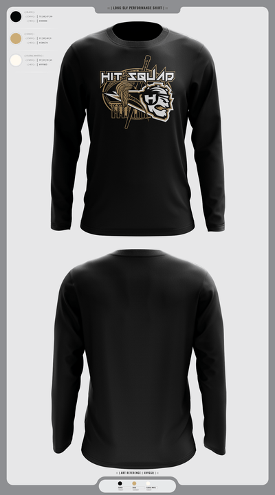 San Jose Hitsquad 79185295 Long Sleeve Performance Shirt - 4