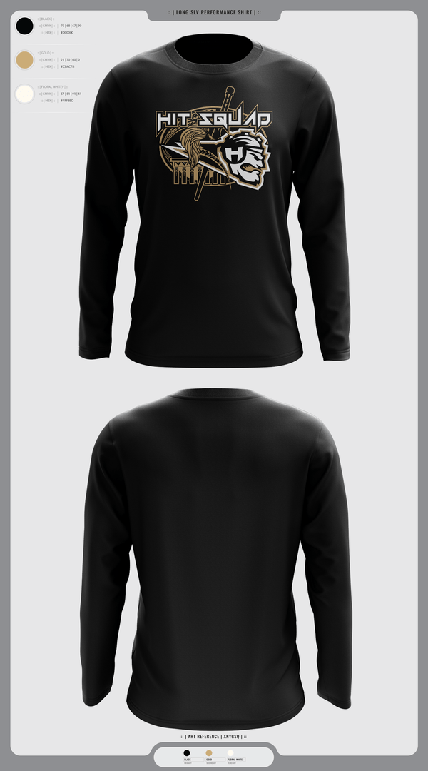 Long Sleeve Performance Shirt, San Jose Hitsquad, , Teamtime, Team time, sublimation, custom sports apparel, team uniforms, spirit wear, spiritwear, sports uniforms, custom shirts, team store, custom team store, fundraiser sports, apparel fundraiser