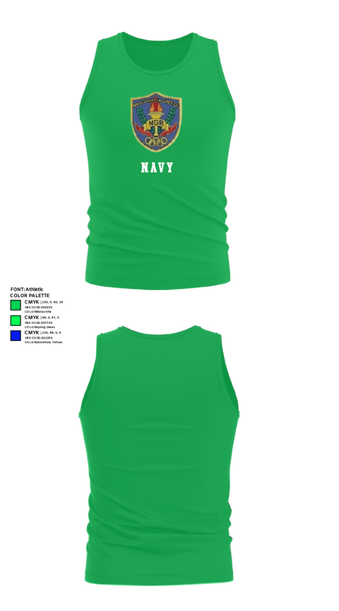Tank Top, NAVCOMMSTA NGR Nae Makri Greece, Navy, Teamtime, Team time, sublimation, custom sports apparel, team uniforms, spirit wear, spiritwear, sports uniforms, custom shirts, team store, custom team store, fundraiser sports, apparel fundraiser