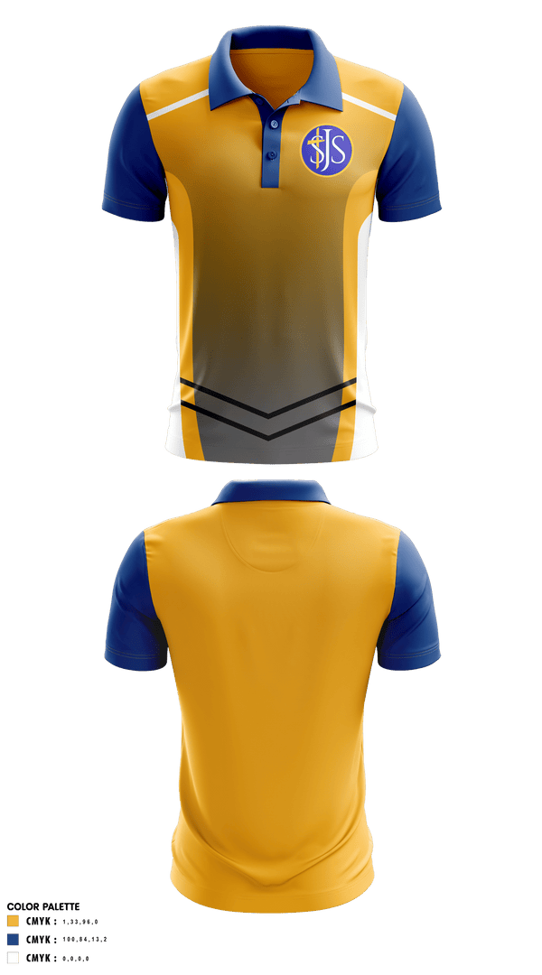 Short Sleeve Performance Polo, St Joseph Catholic School Volleyball, Women's Volleyball, Teamtime, Team time, sublimation, custom sports apparel, team uniforms, spirit wear, spiritwear, sports uniforms, custom shirts, team store, custom team store, fundraiser sports, apparel fundraiser