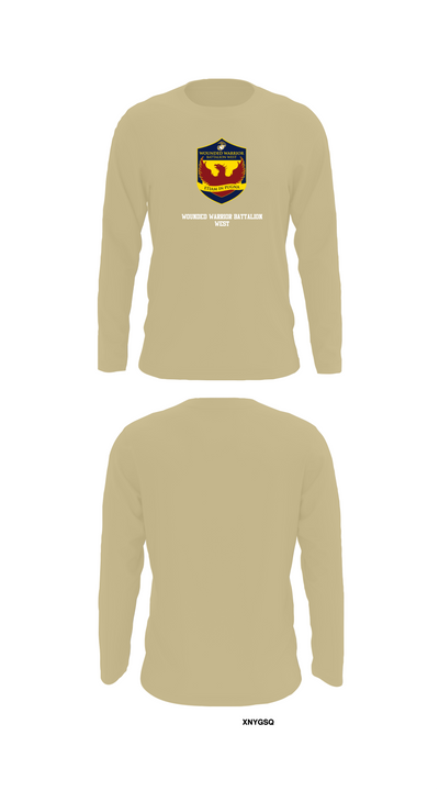 Wounded Warrior Battalion West 51783388 Long Sleeve Performance Shirt 92