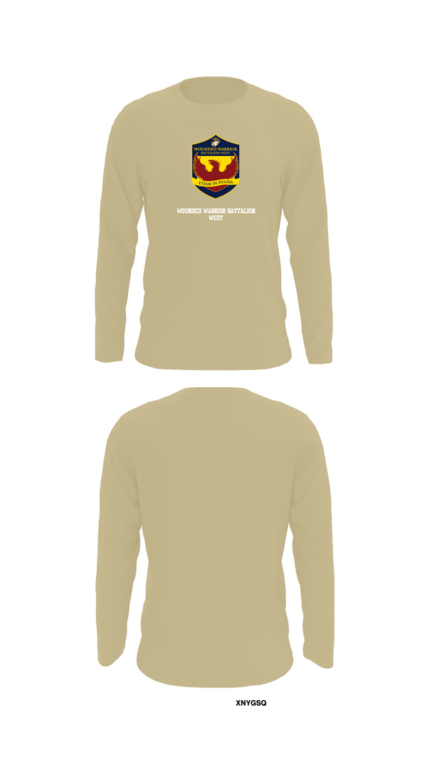 Long Sleeve Performance Shirt, Wounded Warrior Battalion West, , Teamtime, Team time, sublimation, custom sports apparel, team uniforms, spirit wear, spiritwear, sports uniforms, custom shirts, team store, custom team store, fundraiser sports, apparel fundraiser