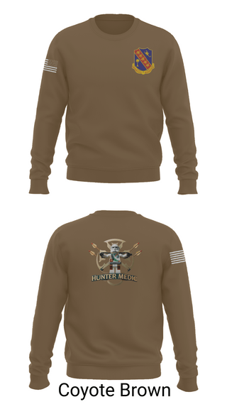 Crew Neck Sweatshirt, 1-148th HHB Medics, , Teamtime, Team time, sublimation, custom sports apparel, team uniforms, spirit wear, spiritwear, sports uniforms, custom shirts, team store, custom team store, fundraiser sports, apparel fundraiser