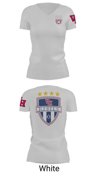 Women's Short Sleeve Vneck Shirt, Vestavia Rebels, Men's Soccer, Teamtime, Team time, sublimation, custom sports apparel, team uniforms, spirit wear, spiritwear, sports uniforms, custom shirts, team store, custom team store, fundraiser sports, apparel fundraiser