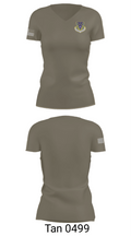 321 SMW 70680772 Women's Short Sleeve V-neck Shirt - 36
