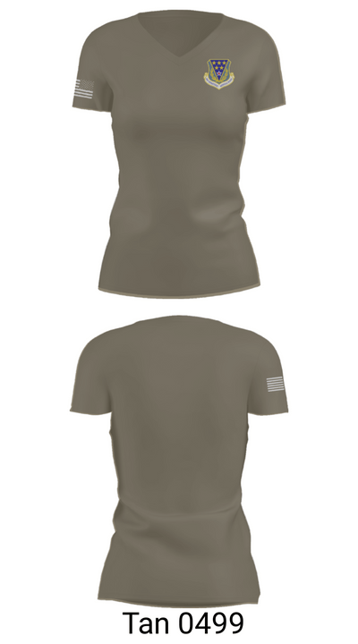 321 SMW 70680772 Women's Short Sleeve V-neck Shirt - 36