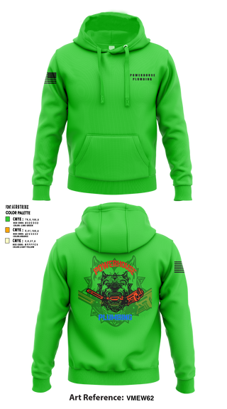 Hoodie, Powerhouse plumbing, , Teamtime, Team time, sublimation, custom sports apparel, team uniforms, spirit wear, spiritwear, sports uniforms, custom shirts, team store, custom team store, fundraiser sports, apparel fundraiser