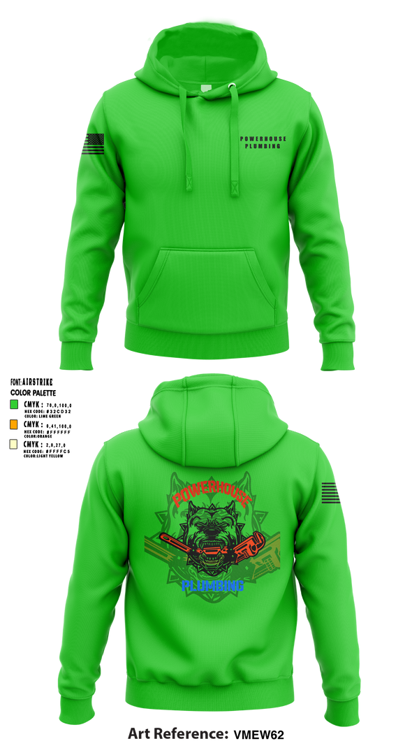 Hoodie, Powerhouse plumbing, , Teamtime, Team time, sublimation, custom sports apparel, team uniforms, spirit wear, spiritwear, sports uniforms, custom shirts, team store, custom team store, fundraiser sports, apparel fundraiser
