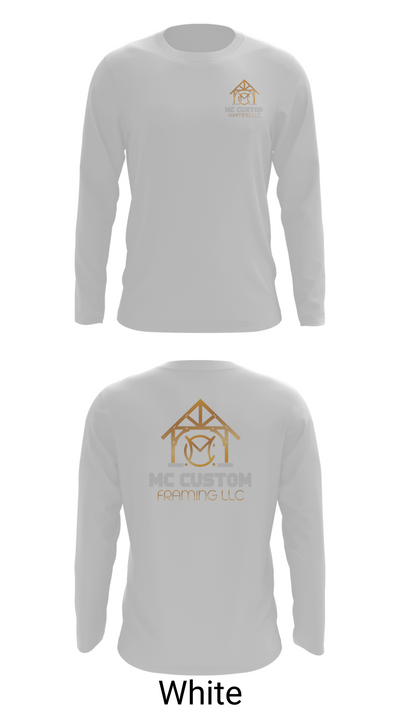 MC CUSTOM FRAMING LLC 87834909 Long Sleeve Performance Shirt 7