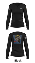 152 Port Dawgs 71317587 Women's Long Sleeve V-neck Shirt - 37