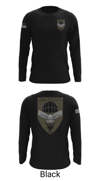 Long Sleeve Performance Shirt, 8.FschJgRgt 26, Army, Teamtime, Team time, sublimation, custom sports apparel, team uniforms, spirit wear, spiritwear, sports uniforms, custom shirts, team store, custom team store, fundraiser sports, apparel fundraiser