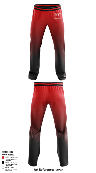 Sweatpants, Maysville R-1 School District Wrestling, Wrestling, Teamtime, Team time, sublimation, custom sports apparel, team uniforms, spirit wear, spiritwear, sports uniforms, custom shirts, team store, custom team store, fundraiser sports, apparel fundraiser