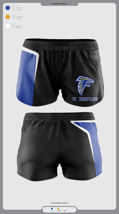 Todd County High School Wrestling 85691446 Women's Shorts - 22