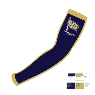 Arm Sleeve, Perrin Pirates, Football, Teamtime, Team time, sublimation, custom sports apparel, team uniforms, spirit wear, spiritwear, sports uniforms, custom shirts, team store, custom team store, fundraiser sports, apparel fundraiser