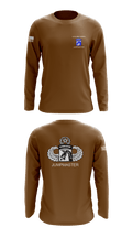 112th Signal Jumpmaster 13242018 Long Sleeve Performance Shirt 4