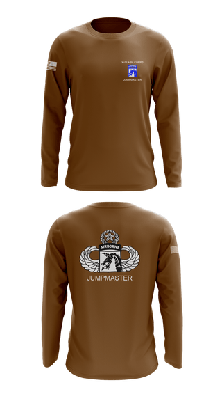 Long Sleeve Performance Shirt, 112th Signal Jumpmaster, Army, Teamtime, Team time, sublimation, custom sports apparel, team uniforms, spirit wear, spiritwear, sports uniforms, custom shirts, team store, custom team store, fundraiser sports, apparel fundraiser
