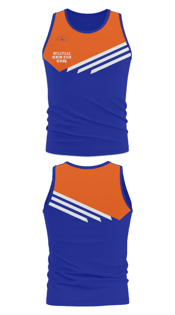Tank Top, Millville Senior High School, Spirit Store, Teamtime, Team time, sublimation, custom sports apparel, team uniforms, spirit wear, spiritwear, sports uniforms, custom shirts, team store, custom team store, fundraiser sports, apparel fundraiser