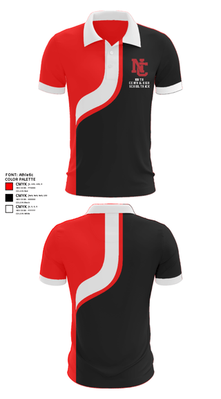 Short Sleeve Performance Polo, North Central High School Track, Track & Field, Teamtime, Team time, sublimation, custom sports apparel, team uniforms, spirit wear, spiritwear, sports uniforms, custom shirts, team store, custom team store, fundraiser sports, apparel fundraiser
