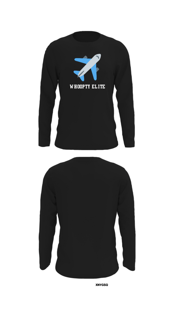 Long Sleeve Performance Shirt, WHOOPTY ELITE, Men's Basketball, Teamtime, Team time, sublimation, custom sports apparel, team uniforms, spirit wear, spiritwear, sports uniforms, custom shirts, team store, custom team store, fundraiser sports, apparel fundraiser