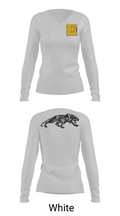 Euclid High School Cheer 49423458 Women's Long Sleeve V-neck Shirt - 16