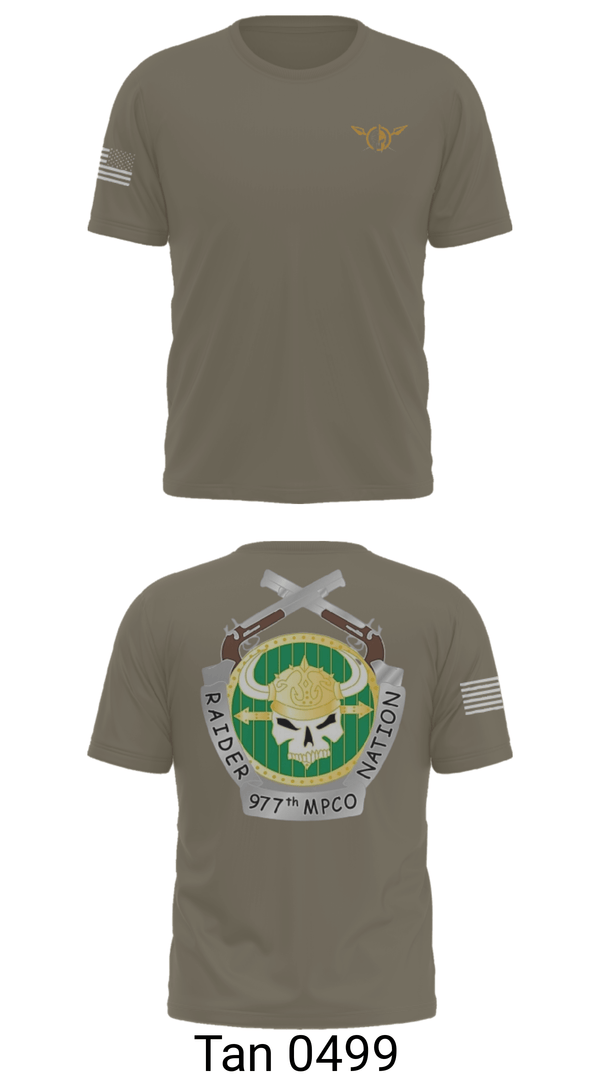Short Sleeve Performance Shirt, 977 MP CO, Army, Teamtime, Team time, sublimation, custom sports apparel, team uniforms, spirit wear, spiritwear, sports uniforms, custom shirts, team store, custom team store, fundraiser sports, apparel fundraiser