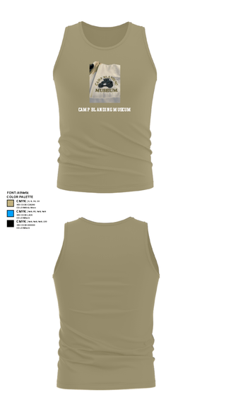 Tank Top, Camp Blanding Museum, Army, Teamtime, Team time, sublimation, custom sports apparel, team uniforms, spirit wear, spiritwear, sports uniforms, custom shirts, team store, custom team store, fundraiser sports, apparel fundraiser