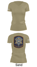 Criminal Investigation 3938601 Women's Short Sleeve V-neck Shirt - 84