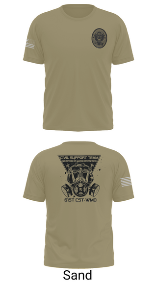 Short Sleeve Performance Shirt, 61st CST, Army, Teamtime, Team time, sublimation, custom sports apparel, team uniforms, spirit wear, spiritwear, sports uniforms, custom shirts, team store, custom team store, fundraiser sports, apparel fundraiser