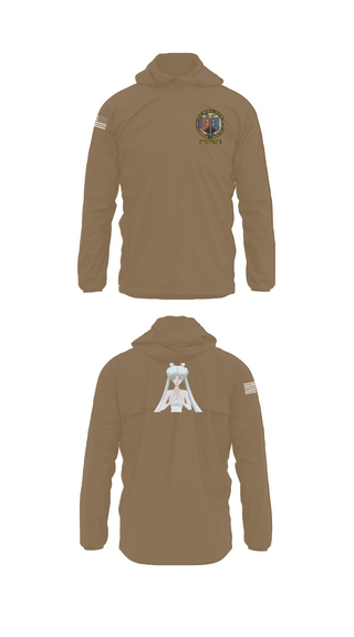 Windbreaker, MARDET Fort Leonard Wood Basic Military Police School House (FLW) INIWIC, , Teamtime, Team time, sublimation, custom sports apparel, team uniforms, spirit wear, spiritwear, sports uniforms, custom shirts, team store, custom team store, fundraiser sports, apparel fundraiser