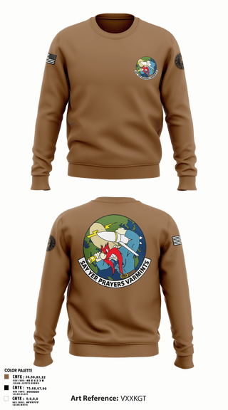 Crew Neck Sweatshirt, 20th Intelligence Squadron, Air Force, Teamtime, Team time, sublimation, custom sports apparel, team uniforms, spirit wear, spiritwear, sports uniforms, custom shirts, team store, custom team store, fundraiser sports, apparel fundraiser