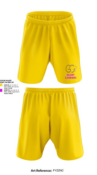 Athletic Shorts With Pockets, Glory Carriers, Track & Field, Teamtime, Team time, sublimation, custom sports apparel, team uniforms, spirit wear, spiritwear, sports uniforms, custom shirts, team store, custom team store, fundraiser sports, apparel fundraiser
