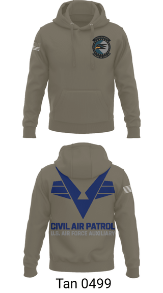 Hoodie, Sunlake High School Cadet Squadron, Air Force, Teamtime, Team time, sublimation, custom sports apparel, team uniforms, spirit wear, spiritwear, sports uniforms, custom shirts, team store, custom team store, fundraiser sports, apparel fundraiser