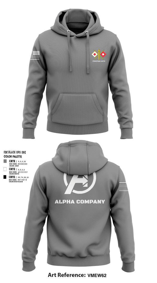 Hoodie, Alpha Company, Army, Teamtime, Team time, sublimation, custom sports apparel, team uniforms, spirit wear, spiritwear, sports uniforms, custom shirts, team store, custom team store, fundraiser sports, apparel fundraiser