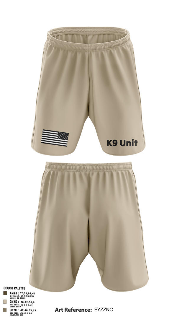 Athletic Shorts With Pockets, K9 Unit, , Teamtime, Team time, sublimation, custom sports apparel, team uniforms, spirit wear, spiritwear, sports uniforms, custom shirts, team store, custom team store, fundraiser sports, apparel fundraiser