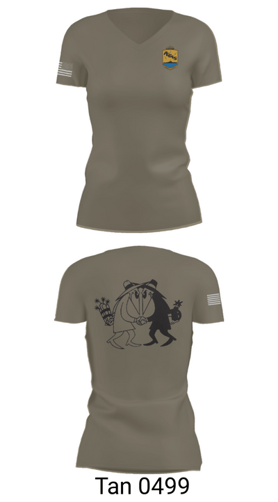 CF 1487670 Women's Short Sleeve V-neck Shirt - 49