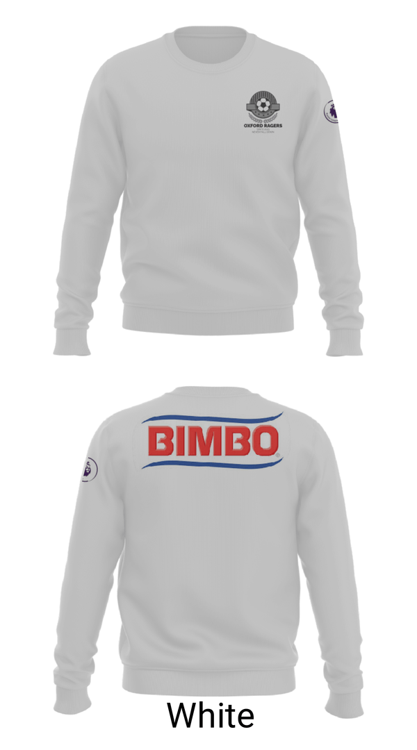 Crew Neck Sweatshirt, Oxford ranger, Men's Soccer, Teamtime, Team time, sublimation, custom sports apparel, team uniforms, spirit wear, spiritwear, sports uniforms, custom shirts, team store, custom team store, fundraiser sports, apparel fundraiser