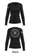 DKU Protection 65690309 Women's Long Sleeve V-neck Shirt - 35