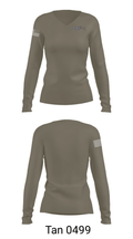 18th Airborne Corps 40429771 Women's Long Sleeve V-neck Shirt - 39