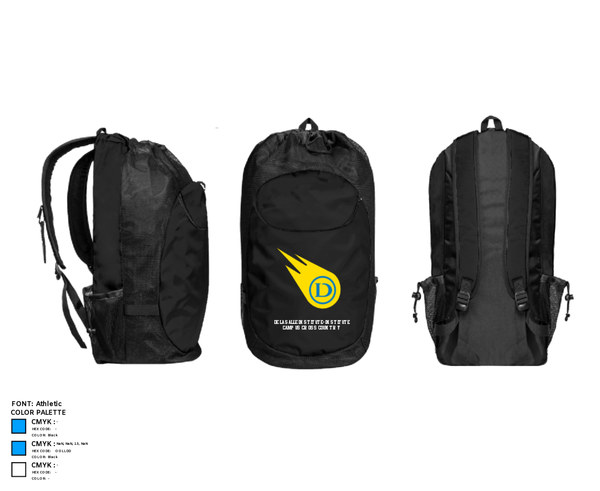 Gear Bag, De La Salle Institute-Institute Campus Cross Country, Cross Country, Teamtime, Team time, sublimation, custom sports apparel, team uniforms, spirit wear, spiritwear, sports uniforms, custom shirts, team store, custom team store, fundraiser sports, apparel fundraiser