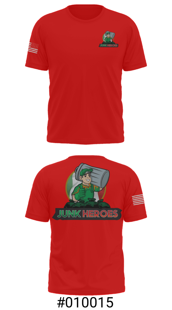 Short Sleeve Performance Shirt, Junk Heroes, , Teamtime, Team time, sublimation, custom sports apparel, team uniforms, spirit wear, spiritwear, sports uniforms, custom shirts, team store, custom team store, fundraiser sports, apparel fundraiser